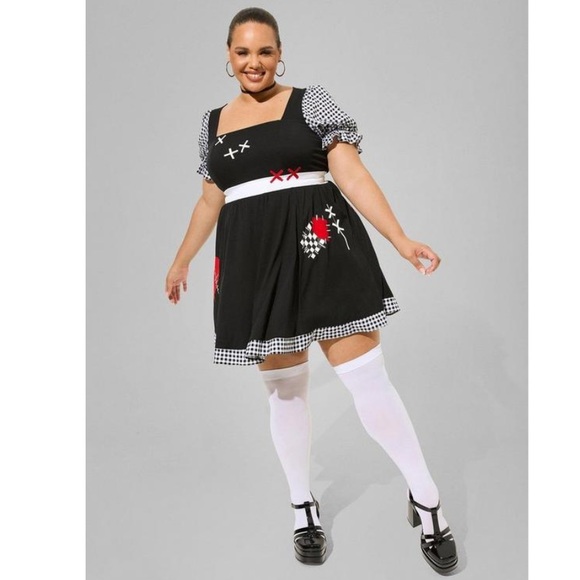 TORRID NWT Voodoo Doll Dress - Picture 3 of 5